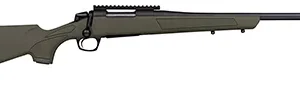 CVA CR3911G Cascade  300 Win Mag 4+1 24" Black Cerakote Steel Threaded Barrel, Black Cerakote Receiver, OD Green Synthetic Stock