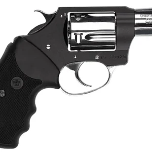 Charter Arms 53871 Undercover Lite 38 Special 5rd 2" High Polished Barrel & Cylinder, Black Aluminum Frame, Black Rubber Grip, Exposed Hammer