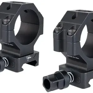 Trijicon AC22066 Scope Rings with Q-LOC Technology  Matte Black  30mm High