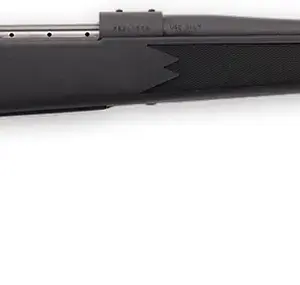 Weatherby VYT222RR0T Vanguard Synthetic Compact 22-250 Rem 5+1 20" Matte Blued #1 Threaded Barrel, Matte Blued Drilled & Tapped Steel Receiver, Black Adjustable Synthetic Stock
