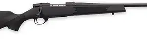 Weatherby VYT7M8RR0T Vanguard Synthetic Compact 7mm-08 Rem 5+1 20" Matte Blued #1 Threaded Barrel, Matte Blued Drilled & Tapped Steel Receiver, Black Adjustable Synthetic Stock