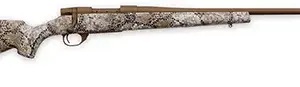 Weatherby VAP65CMR2T Vanguard Badlands 6.5 Creedmoor 4+1 22" Burnt Bronze Cerakote #2 Threaded Barrel, Drilled & Tapped Steel Receiver, Badlands Approach Camo Monte Carlo w/Raised Comb Synthetic Stock
