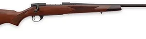 Weatherby VDT300WR4T Vanguard Sporter Full Size 300 Wthby Mag 3+1 24" Bead Blasted Blued #2 Threaded Barrel, Matte Blued Drilled & Tapped Steel Receiver, Grade A Turkish Walnut Monte Carlo Stock