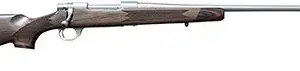 Howa HWH308SLUX M1500 Super Deluxe Full Size 308 Win 4+1 22" Stainless Threaded Barrel, Drilled & Tapped Stainless Steel Receiver, Turkish Walnut Fixed Stock