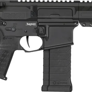 CMMG 54AE10FAB Banshee MK4 5.7x28mm 32+1, Black Nitride Medium Taper Threaded Barrel, EML 11" M-LOK Handguards, Black Armor Cerakote Aluminum Picatinny Rail Receiver, CMMG Zeroed Grips