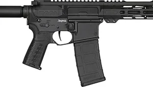CMMG 30AB20FAB Banshee MK4 300 Blackout 30+1 12.50" Black Nitride Medium Taper Threaded Barrel, EML 7" M-LOK Handguards, Black Armor Cerakote Aluminum Picatinny Rail Receiver, CMMG Zeroed Grips