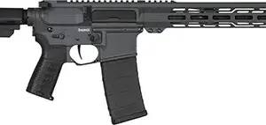 CMMG 30AB20FSG Banshee MK4 300 Blackout 30+1 12.50" Black Nitride Medium Taper Threaded Barrel, EML 7" M-LOK Handguards, Sniper Gray Cerakote Aluminum Picatinny Rail Receiver, CMMG Zeroed Grips