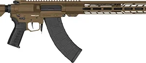 CMMG 76AB60AMB Banshee MK47 7.62x39mm 30+1 12.50" Black Nitride Medium Taper Threaded Barrel, EML 11" M-LOK Handguards, Midnight Bronze Cerakote Aluminum Picatinny Rail Receiver, CMMG Zeroed Grips