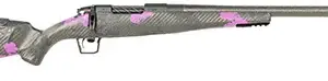 Fierce Firearms ROGM65CM20BP Mini Rogue  6.5 Creedmoor 4+1 20" Hand Lapped/Match Grade Barrel, Black Cerakote Steel Receiver, Purple Camo Mini Rogue w/Adj Comb & Picatinny Rail Carbon Fiber Stock