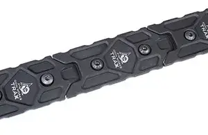 Odin Works PKACCMLARCATRAX M-LOK to Arca Trax Rail  Black Anodized