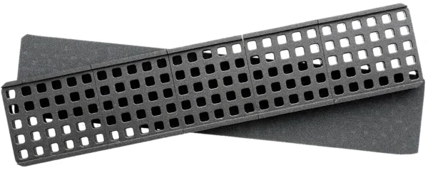 Magpul MAG1457BLK DAKA Grid Organizer Black Polypropylene