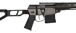 Q LLC MINIFIX300BLK8PST Mini Fix  300 Blackout 30+1 8" Black Anodized Tapered Threaded Barrel, Q-Sert Free-Float Handguards, Picatinny Rail Receiver, Black SBA3 Brace, Black Polymer Grips