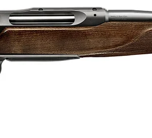 Sauer 80117096 505 Lux Full Size 30-06 Springfield 5+1 22" Matte Blued Threaded Barrel, Matte Blued Saddle Mount Steel Receiver, Grade 5 Wood Fixed Stock