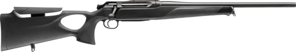 Sauer 80117653 505 Synchro XT Full Size 300 Win Mag 3+1 24" Titanium Gray Threaded Barrel, Saddle Mount Steel Receiver, Black Thumbhole w/Adj Comb Synthetic Stock