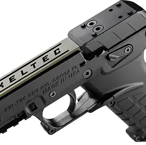 Kel-Tec P17BBLKORGRNS P17  Sports South Exclusive 22 LR 16+1 3.80" Black Threaded Barrel, Exclusive OD Green Optic Ready/Serrated Slide, Black Polymer Frame w/Picatinny Rail, Black Polymer Grip