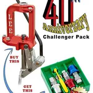 Lee Precision 92130 Challenger Press  w/Breech Lock 38 special Dies
