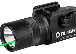 Olightstore Usa Inc BALDRPRORBK Baldr Pro R  Black Anodized 300/500/1,350 Lumens White LED Green Laser