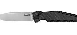 Kershaw 7900CF Launch 7 EDC 3.75" Automatic Clip Point Plain Satin CPM MagnaCut Steel Blade, Black Aluminum/Carbon Fiber Handle