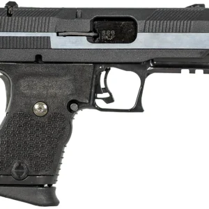 Hi-Point YC380CFRDCT YC380 w/Red Dot 380 ACP 10+1 3.93" Black Threaded Barrel, Black/Chrome Serrated Steel Slide, Black Polymer Frame w/Picatinny Rail, Black Plastic Grip, Crimson Trace Red Dot