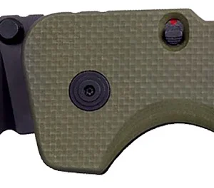 Cold Steel CSFL40AT Swift III EDC 4" Folding Plain Black PVD CPM M4 Steel Blade, OD Green Textured G10 Handle, Presentation Box