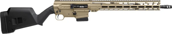 CMMG 55A520BCT Dissent BR4 *CA Compliant 5.56 10+1 16.10" Coyote Tan Cerakote Aluminum Receiver, Magpul SGA Stock, Zeroed Drop-In Single Stage Trigger