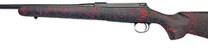 Sauer 80118090 100 Classic XT Sports South Exclusive Full Size 270 Win 5+1 22" Matte Blued Steel Barrel & Drilled & Tapped Steel Receiver, Black/Red Webbing HS Precision Synthetic Stock
