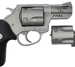 Charter Arms 73920 Mag Pug & Pitbull  38 Special 357 Mag 9mm 5 Shot 2.2" Stainless Steel Classic Walnut Wood Grip