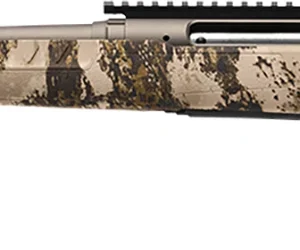 Savage Arms 32344 Axis 2 Pro Compact 223 Rem 4+1 20" Gun Metal Bronze Cerakote Heavy Sporter Threaded Barrel & Picatinny Rail Carbon Steel Receiver, Fixed Western Camo Synthetic Stock, Left Hand