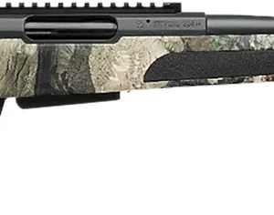 Stevens 19479 334 Bolt Action 270 Win 3+1 20" Camo/Dark Gray Carbon Steel Receiver Integrated Recoil Lug Ergonomic/Recoil Pad  Synthetic Stock Picatinny Rail Right Hand