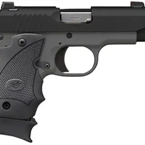 Kimber Mfg.,inc 3300246 Micro 9 MC TP 9mm 7+1 3.65" KimPro Black Stainless Steel Slide KimPro Gray Black Hogue Rubber Wraparound Grip