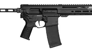 CMMG 30AC50F-AB Dissent MK4 300 Blackout 30rd 6.50" 5.5"Proprietary Handguard 7075-T6 Aluminum Black Cerakote CMMG Zeroed Grip