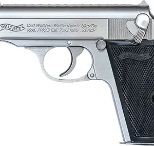 Walther Arms 4796060 PPK SD 32 ACP 7rd 3.30" Stainless Stainless Steel Slide Stainless