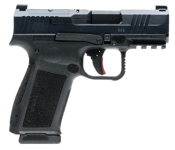 Century Arms HG7882N Mete MC9L Sub-Compact Frame 9mm 17+1 3.18" Black Nitride Steel Slide Black