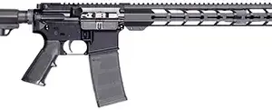 Patriot Ordnance Factory 02317  P-15 Base 5.56 NATO 10+1 16.50" Black Anodized A2 Style Grip *California Compliant
