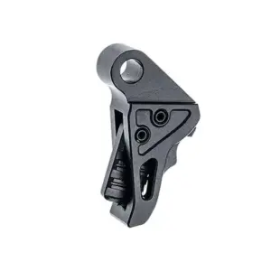 Tyrant Cnc TDHCATTRIGBLK/BLK  Trigger/Shoe Black Fits Springfield Hellcat Pro
