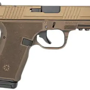 Black Rain Ordnance FL9MMMBBBRNZ   Compact Frame 9mm 15+1 4" Stainless Steel Slide