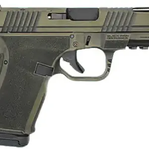 Black Rain Ordnance FLP9MMBGB   Compact Frame 9mm 15+1 4" Stainless Steel Slide