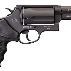 Taurus 2441031T Judge  45 Colt (LC)/410 Bore 5rd 3" Matte Black Oxide Steel Barrel, Cylinder & Frame, Black Ribber Grip, Exposed Hammer