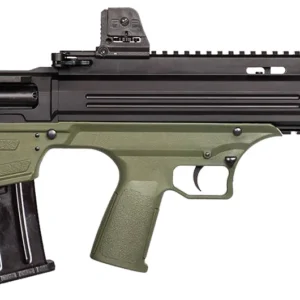 ATI ATIG410BDG Bulldog  410 Gauge Semi-Auto 3" 5+1 16" Green Aluminum Receiver/Fixed Synthetic Stock