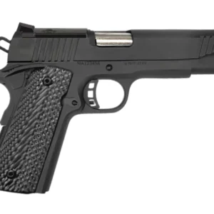 Rock Island 57180 GI  10mm 8+1 5" Matte Black Steel Barrel, Optic Cut/Serrated Steel Slide, Steel Frame, Black Rubber Grip