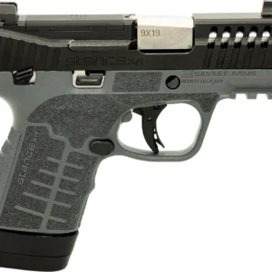 Savage Arms 67067 Stance XR 9mm 13+1 3.20" Natural Black Nitride Ported Stainless Steel Slide Gray Glass Filled Nylon Grip Ambidextrous