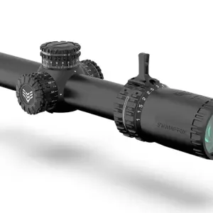 Swampfox Optics ARH11024B Arrowhead  Black 1-10x 24mm 30mm Tube Guerrilla Dot BDC Reticle
