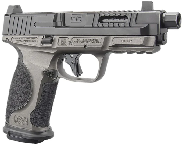 Ed Brown MPMETALF1   9mm 17+1/19+1 4.65" Black Nitride Slide/Barrel Tungsten Gray Cerakote Frame