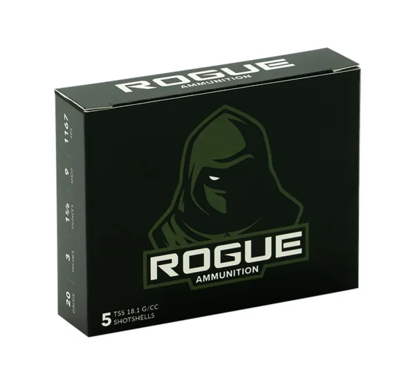 Rolling Thunder Game Call RA-TSS-20-3-158-9 Rogue  20Gauge 3" 1 5/8oz 9Shot 5 Per Box/20 Case