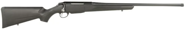 Tikka JRTXE34122MT T3 Lite Full Size 300 WSM 3+1 22.40" Matte Blued Threaded Barrel, Blued Drilled & Tapped Steel Receiver, Fixed Black Synthetic Stock, Right Hand