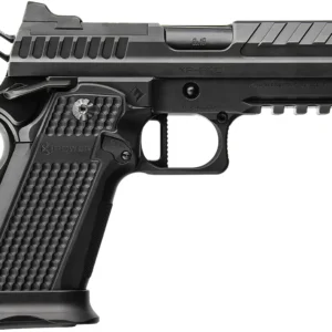 Fusion Firearms XP9BLK XP Pro 9mm Luger 17+1 4" Black Tennifer Bull Barrel, Black Optic Cut/Serrated/Vent Cut Slide, Black Steel Frame w/Beavertail & Picatinny Rail, Black Aluminum Grip