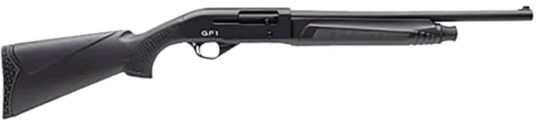 Gforce Arms GF11220B GF1  12 Gauge Semi-Auto 4+1 20" Black Steel Barrel, Black Dovetail Receiver, Fixed Black Synthetic Stock