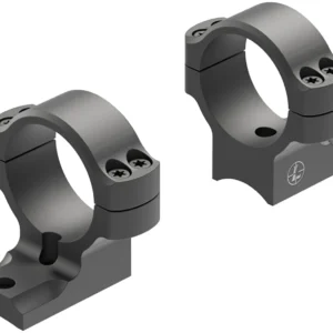 Leupold 177159 BackCountry  Black 7075 T-6 Aluminum 30mm Tube Medium Fits Weatherby Mark V 6 Lug