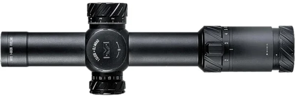Meprolight USA 901245701 MVO  Matte Black Anodized 1-8x28mm 34mm Tube, Illuminated M1 MRAD Etched Green/Red Reticle
