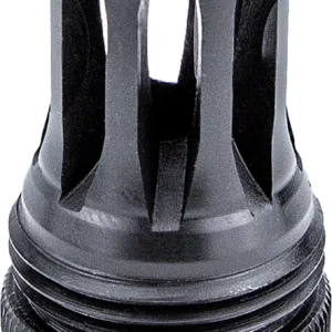 Kgm Suppressors A-QD-FH-S-3M Quick Detach Flash Hider Black Nitride Steel 3/4"x24 Threads